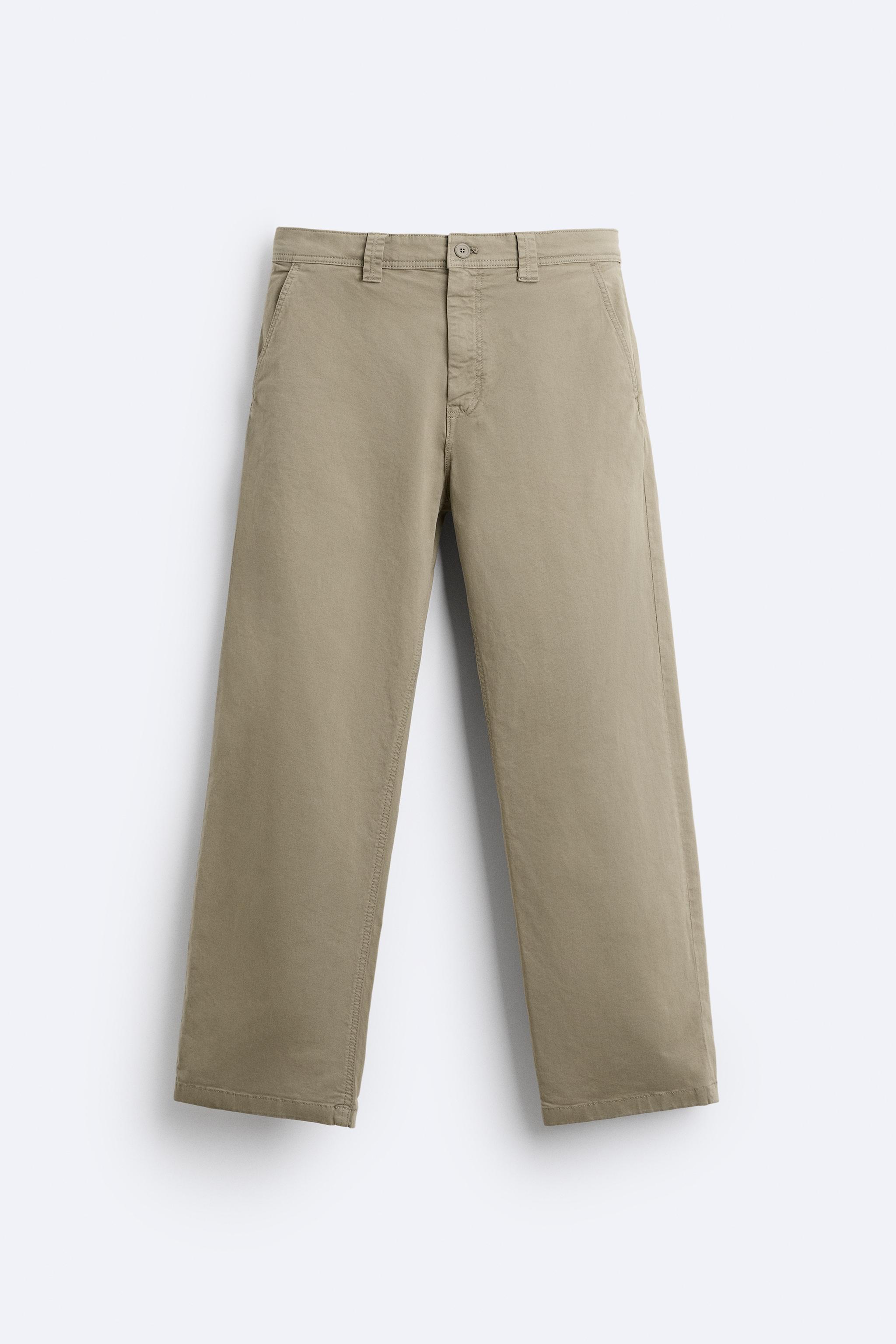 zara piper chino pants