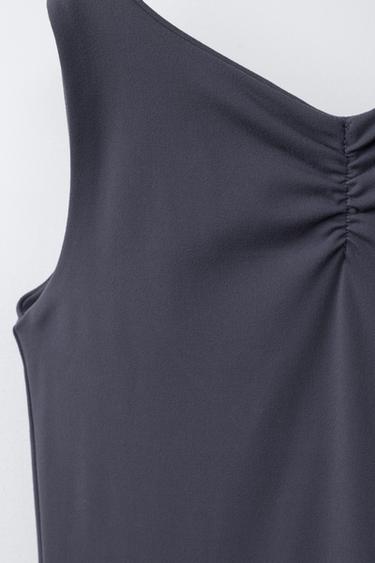 BALLET JUMPSUIT - Grey by Zara - Image 3