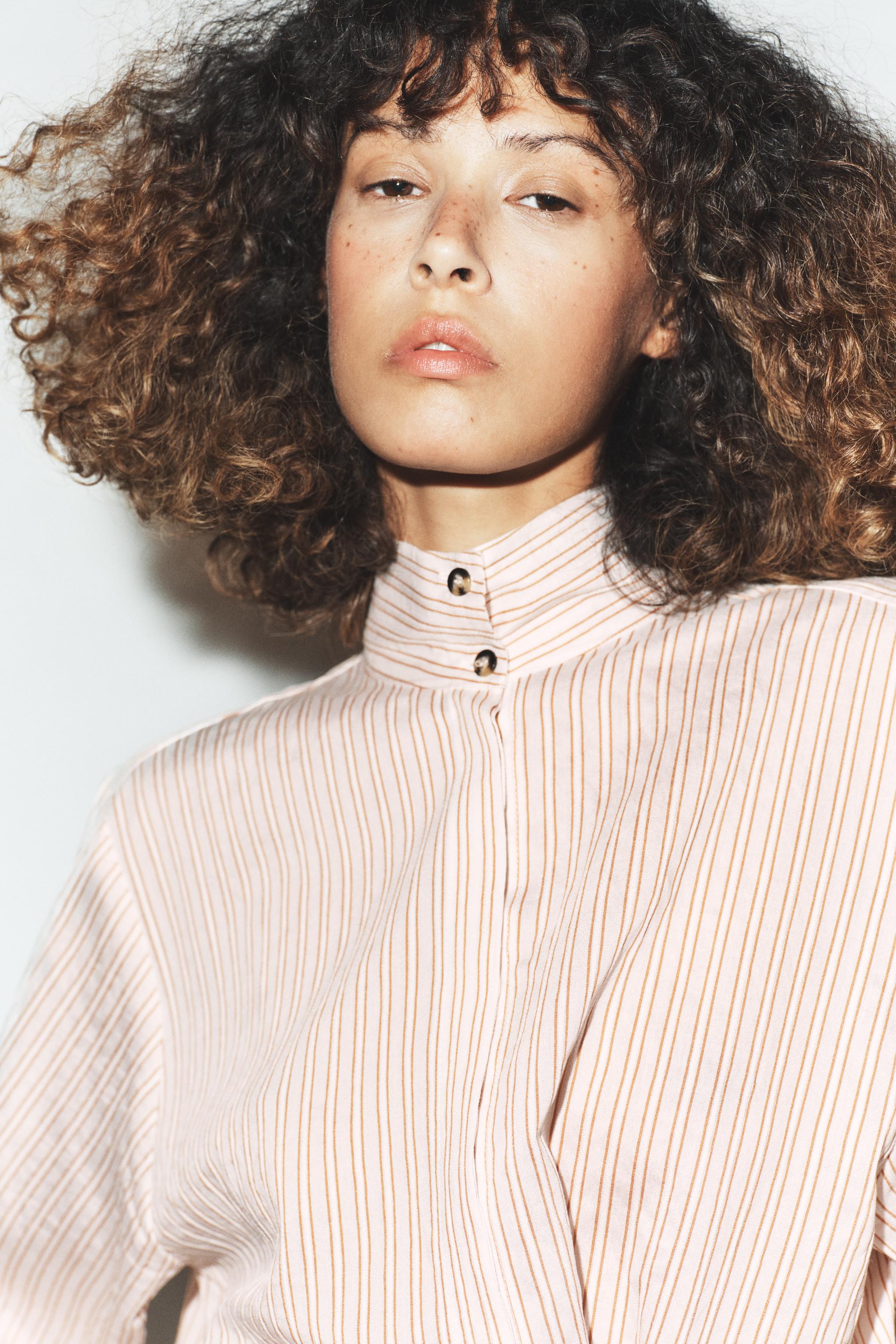 CHEMISE OVERSIZE À RAYURES