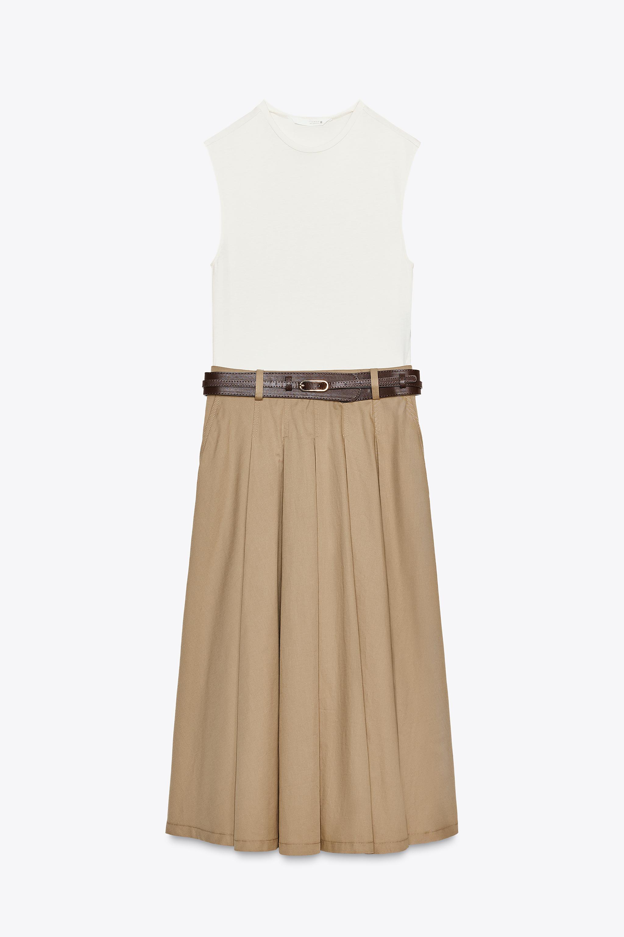 ROBE BIMATIÈRE CEINTURE