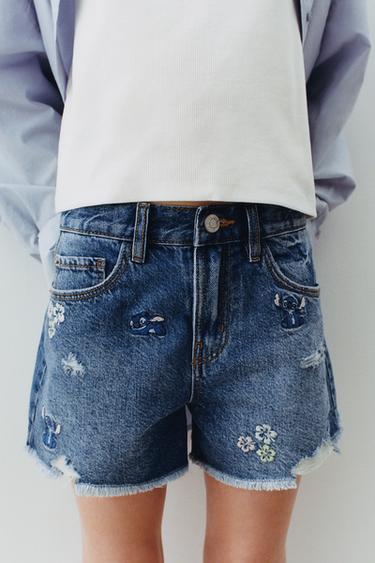 BERMUDA DENIM LILO & STITCH © DISNEY - Azul de Zara