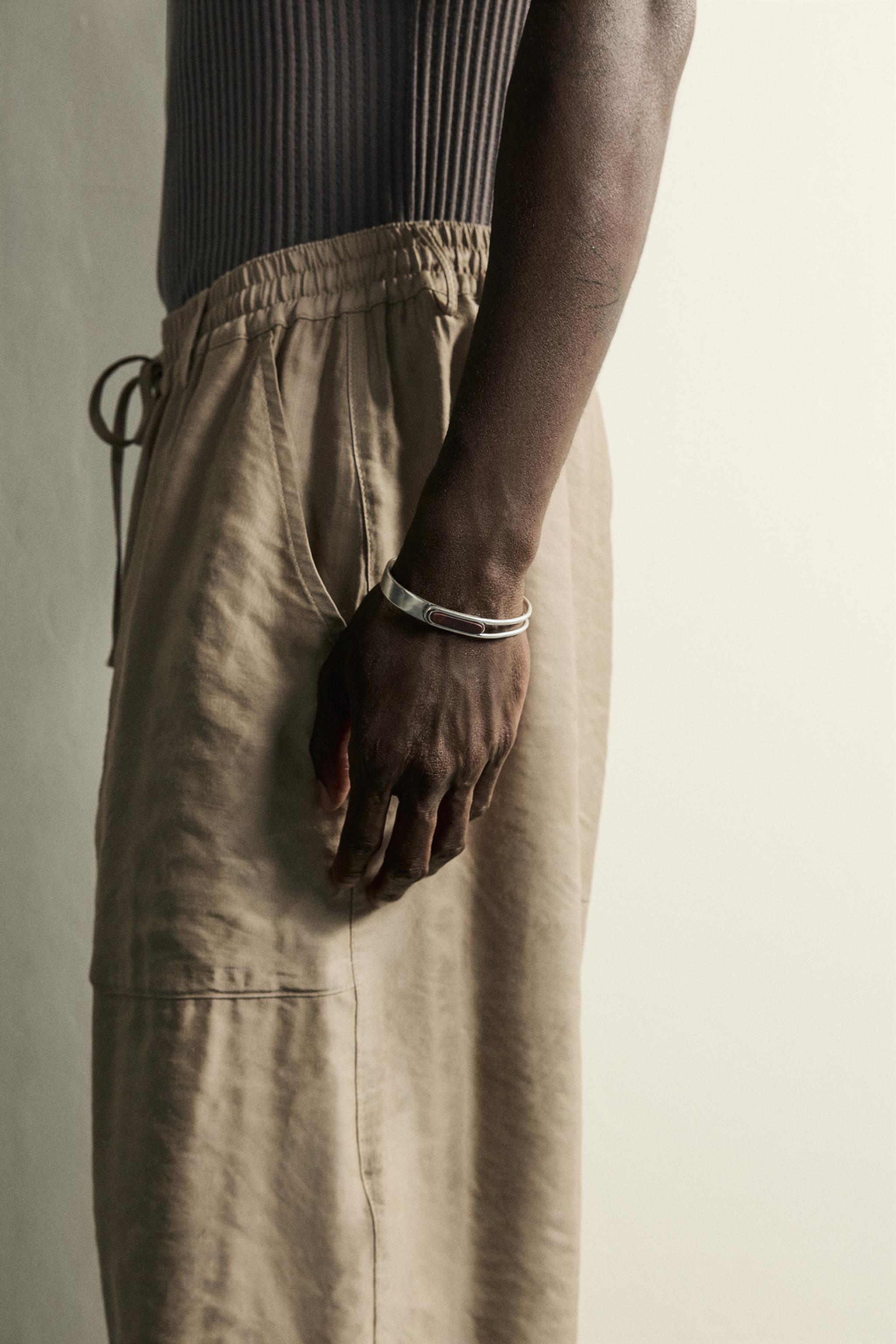 COMBINATION RIGID BRACELET - Silver | ZARA United States