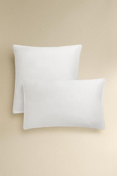 KOPFKISSENBEZUG SATIN (FADENDICHTE 500) - Weiß von Zara
