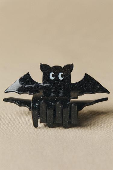 CHILDREN'S HALLOWEEN BAT HAIR CLIPS – Fekete a ZARA-tól