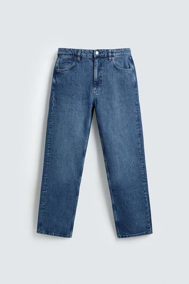 JEANS REGULAR FIT - Azul de Zara