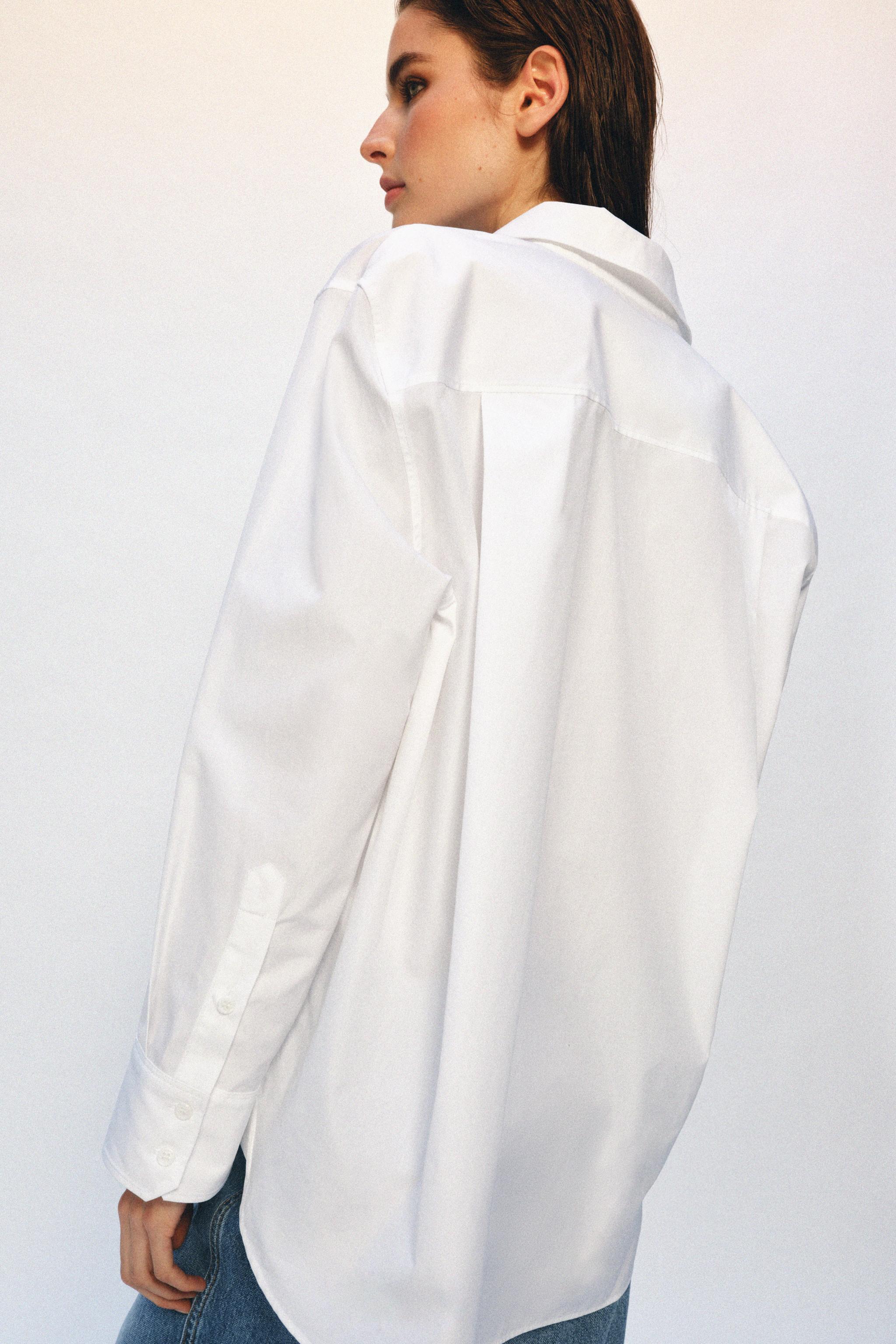 ZW COLLECTION POPLIN SHIRT