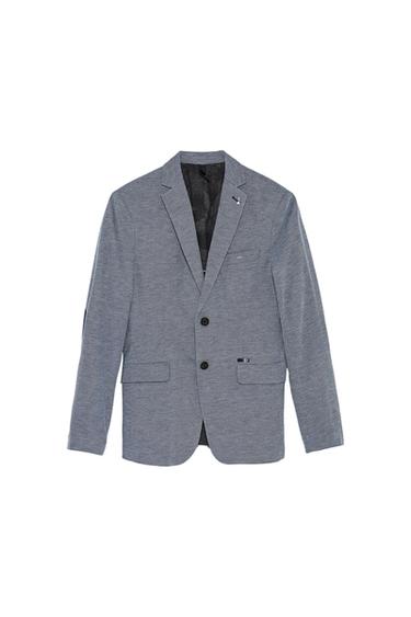 BLAZER WITH ELBOW PATCHES