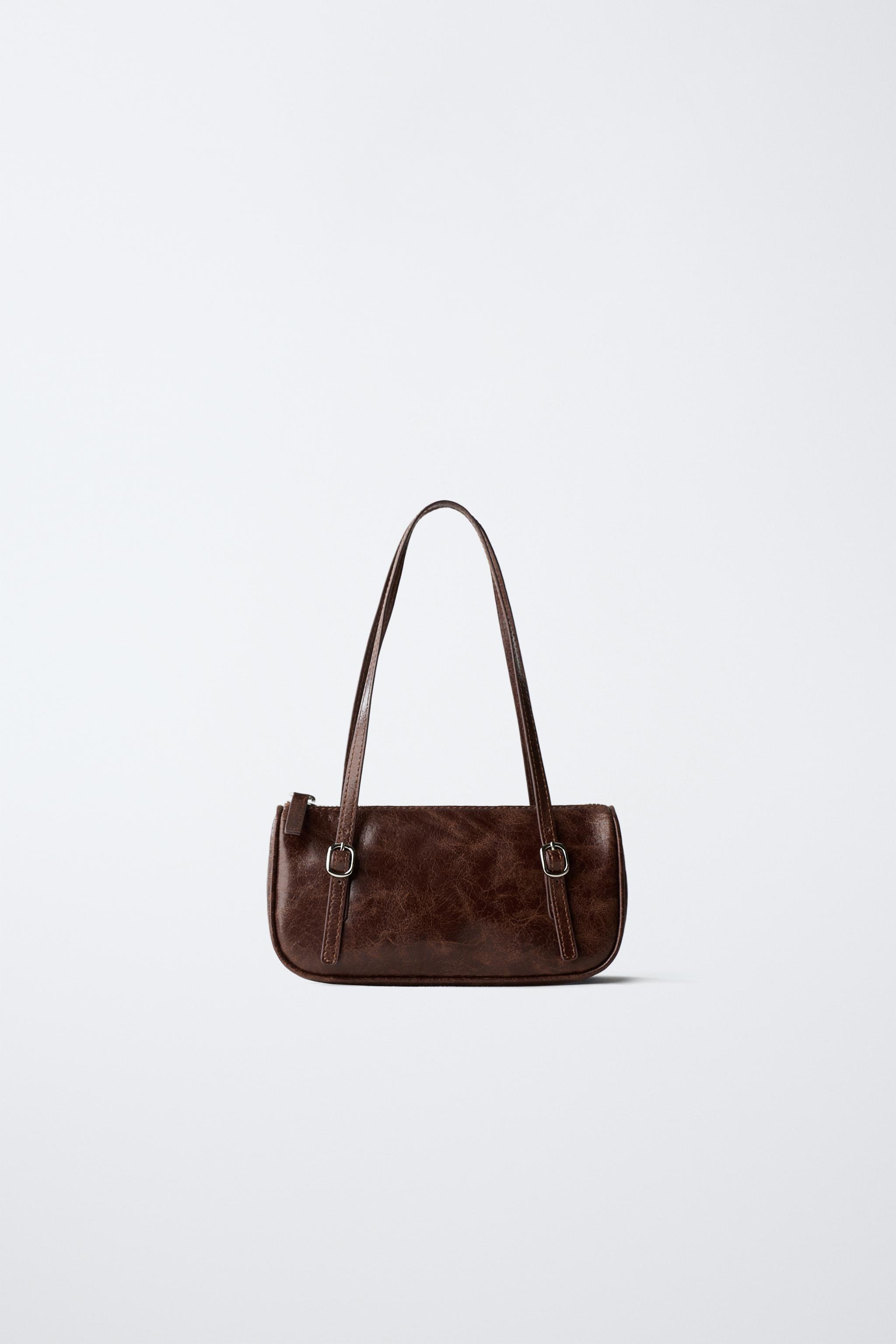 BUCKLE SHOULDER BAG