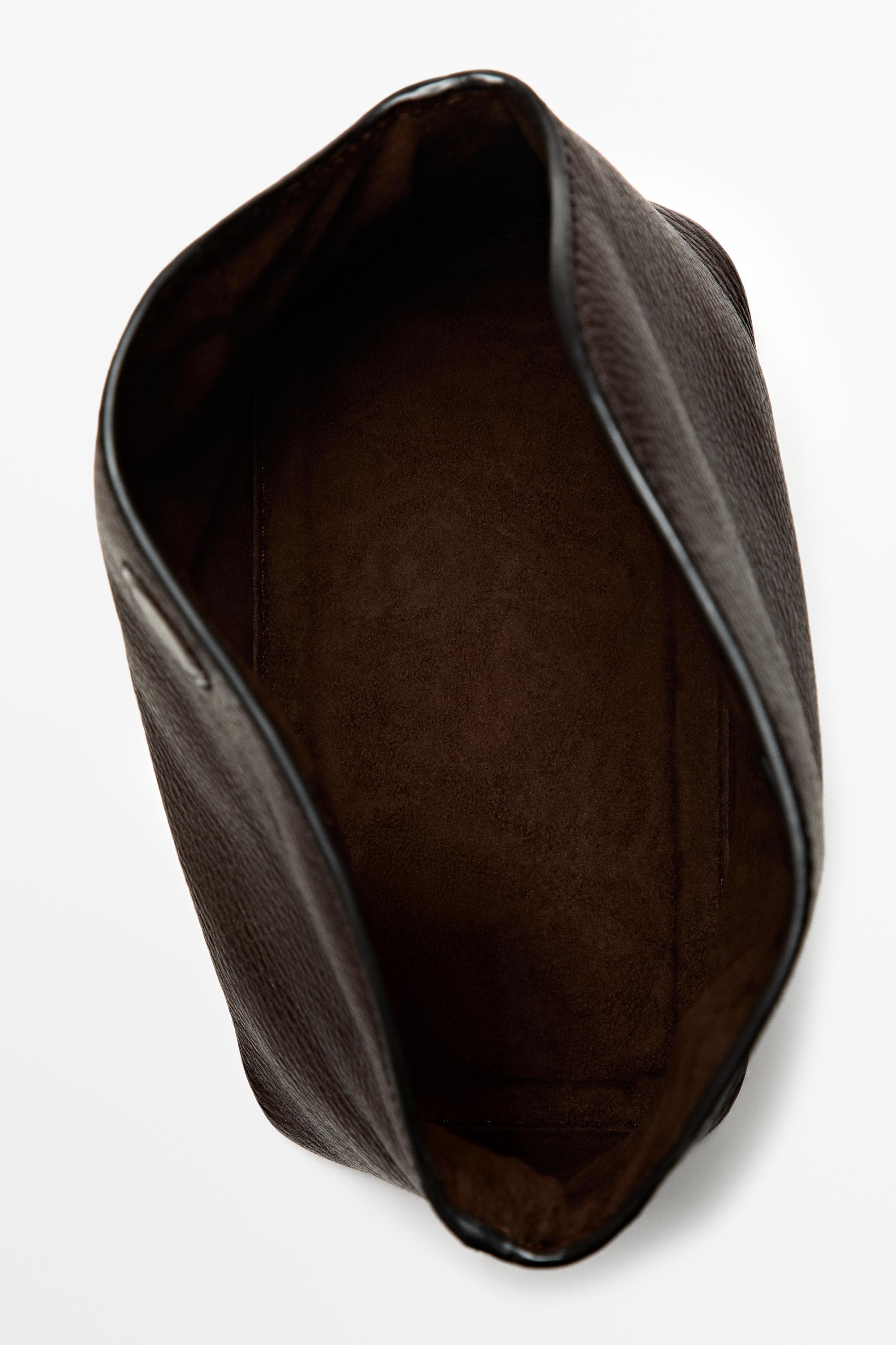 Mini nappa leather toiletry bag
