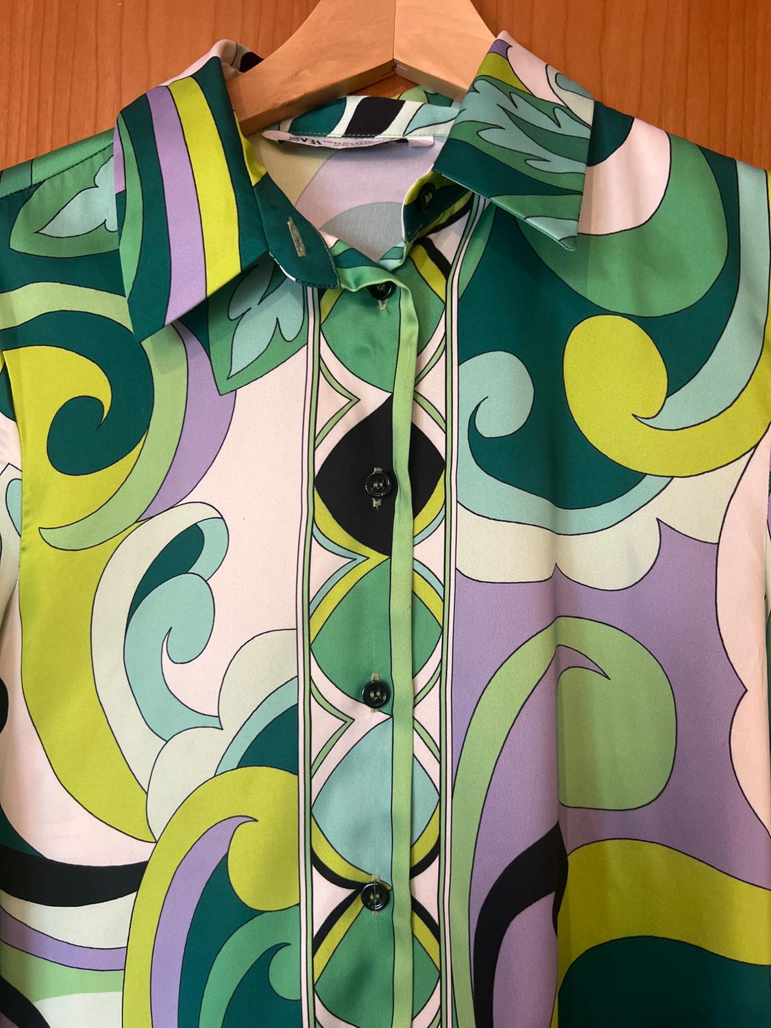 PRINTED BLOUSE - Image 2