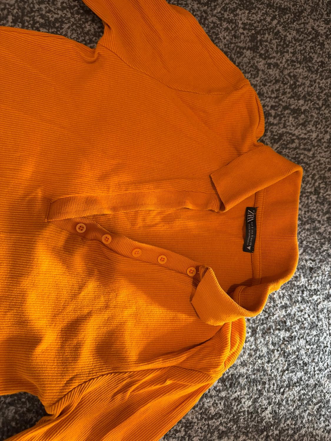 POLO SHIRT WITH RIBBED TRIMS - Image 2