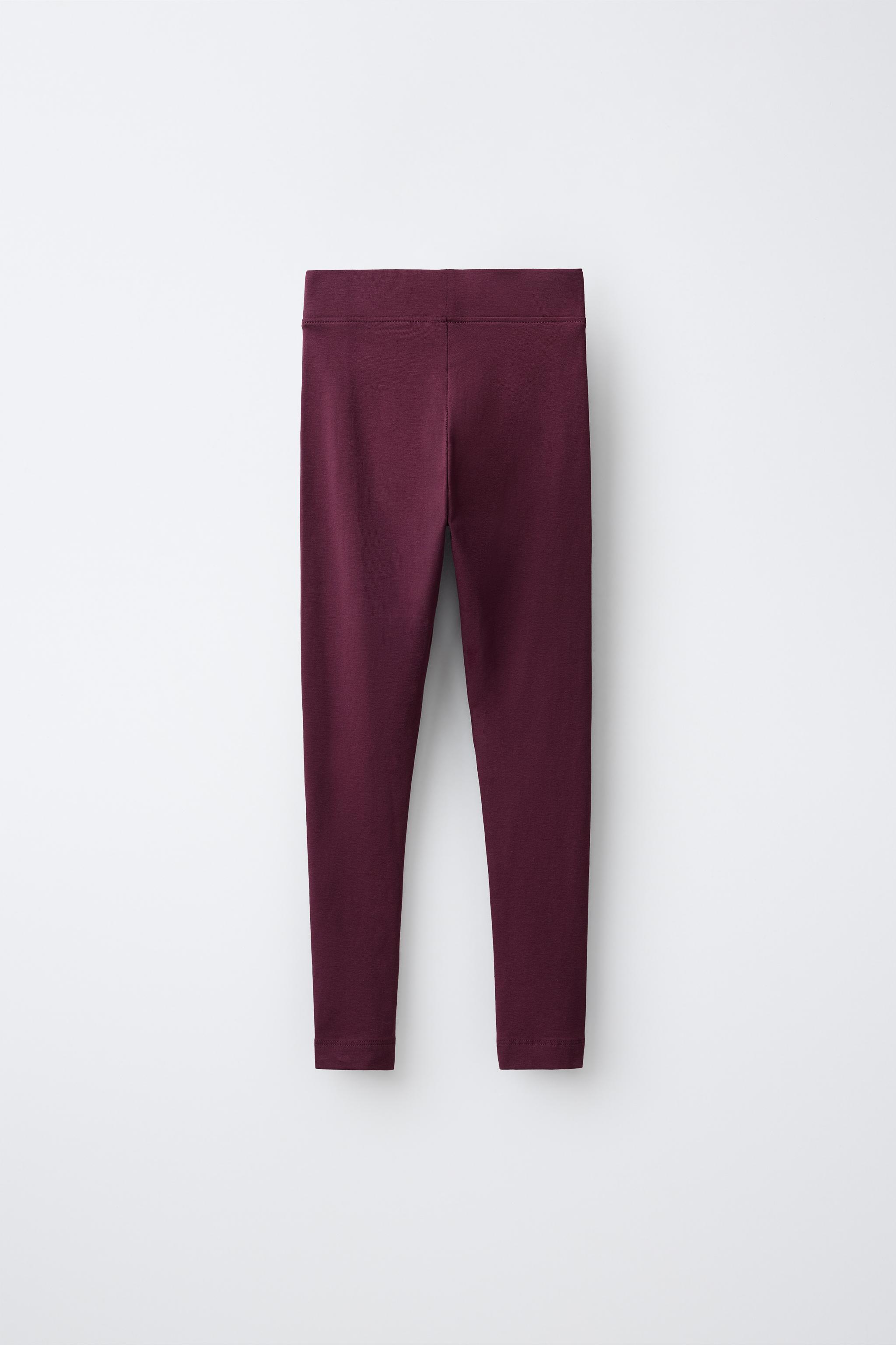 LOT DE TROIS LEGGINGS UNIS
