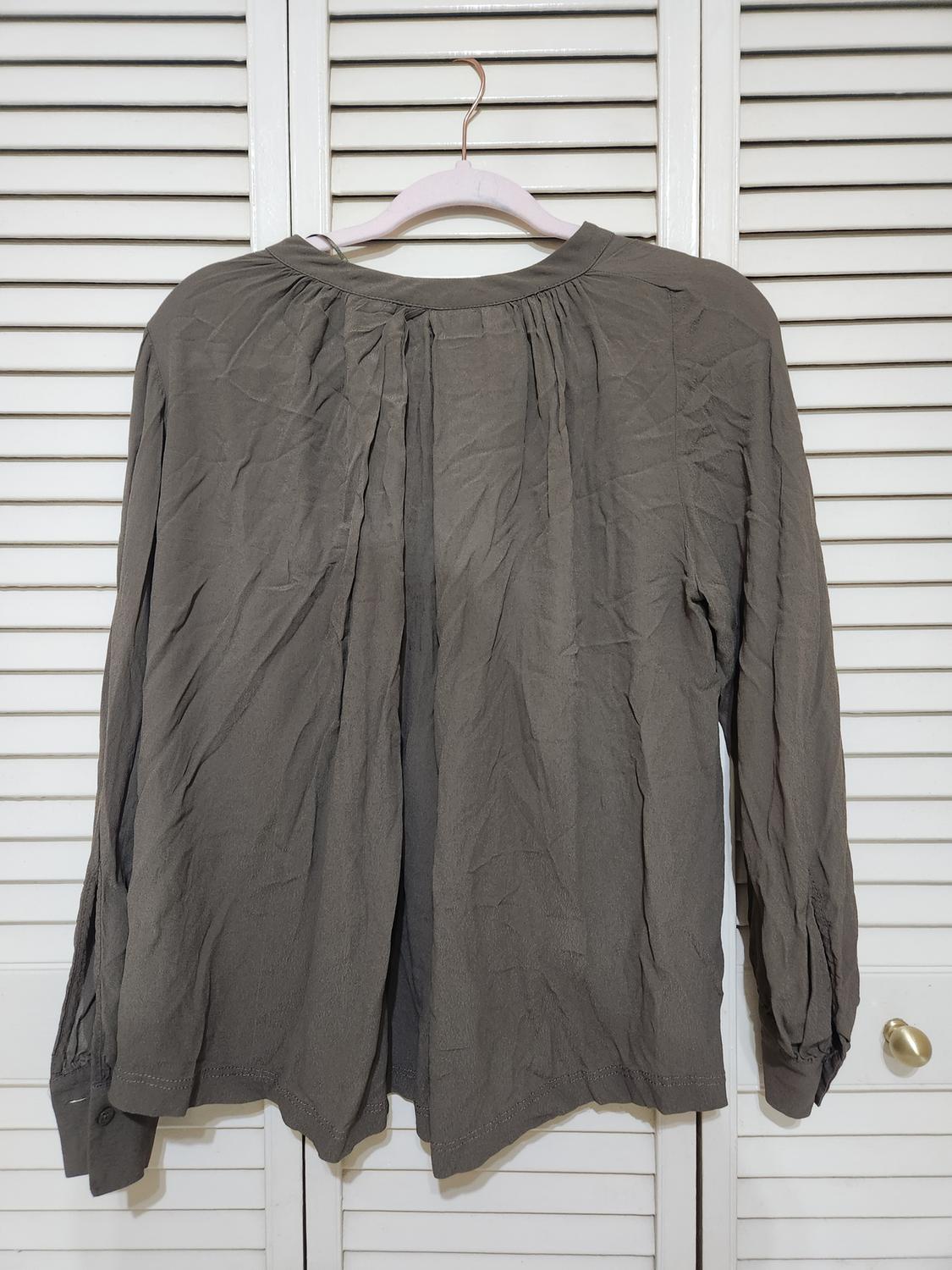 FLUID GATHERED BLOUSE - Image 4