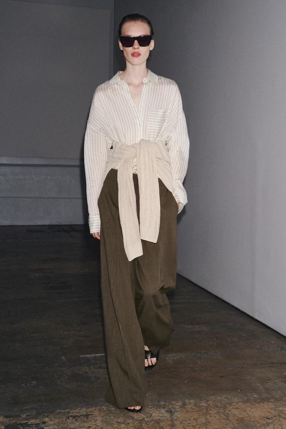 ZW COLLECTION STRIPED SHIRT