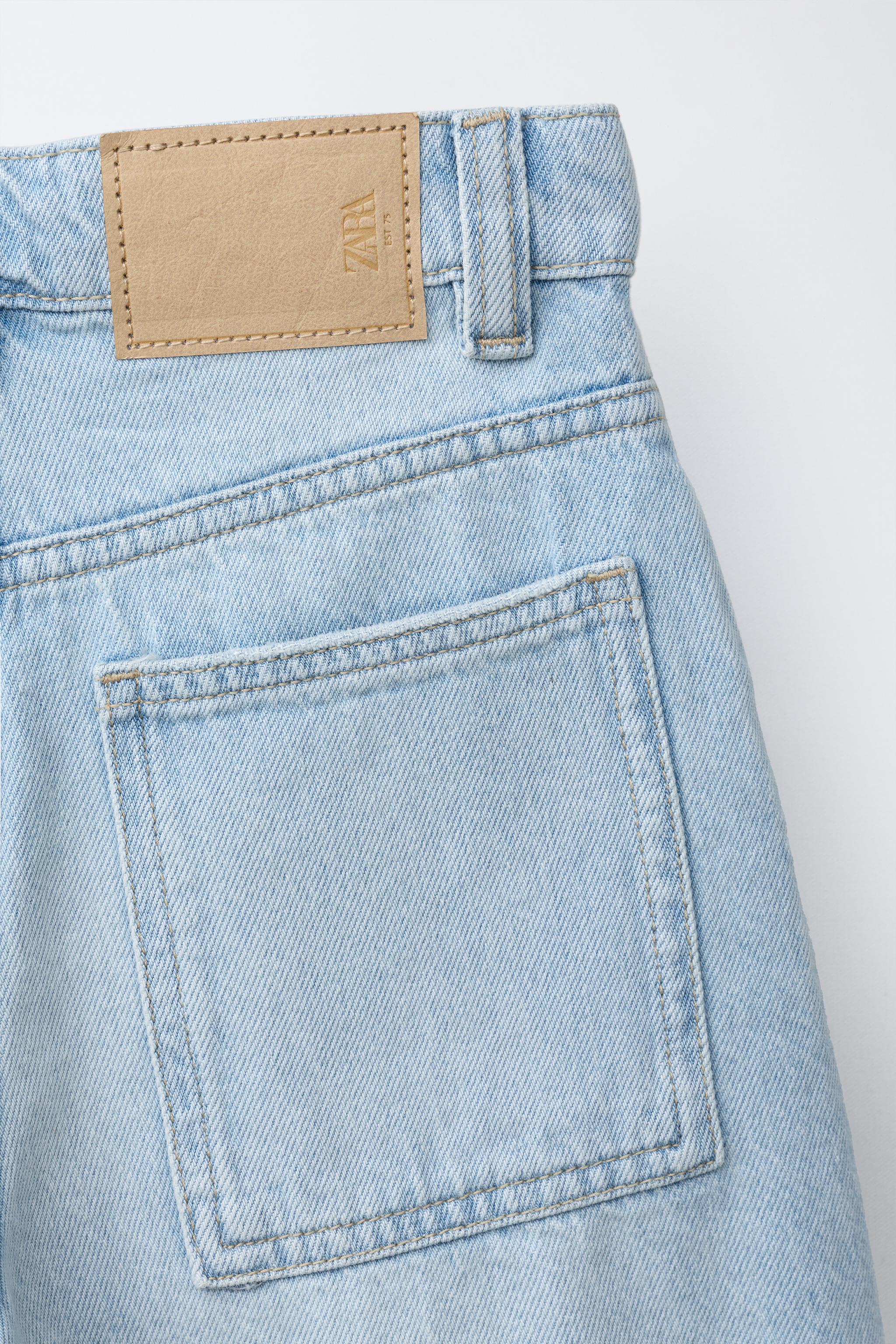 BERMUDA EN JEAN RELAXED BAGGY