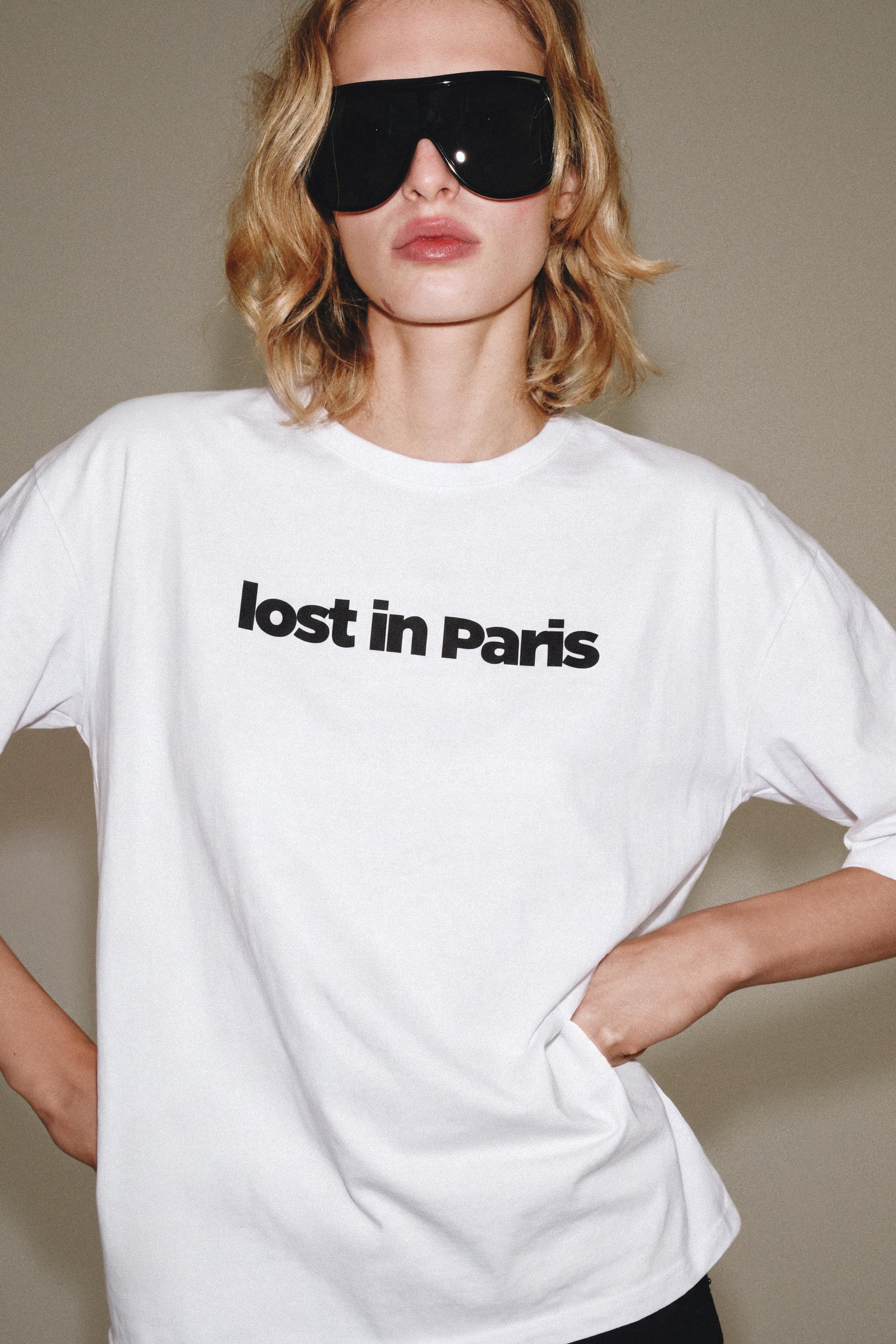 TEXT PRINT T-SHIRT