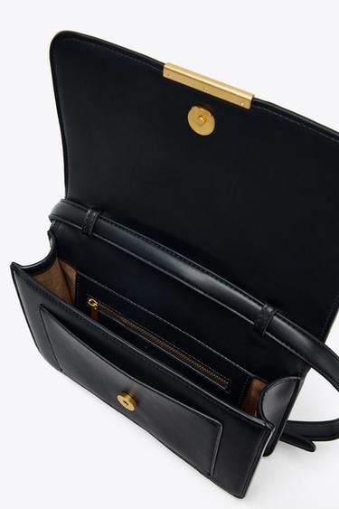 SAC BANDOULIÈRE DÉTAIL MÉTALLIQUE - Noir de Zara - Image 4