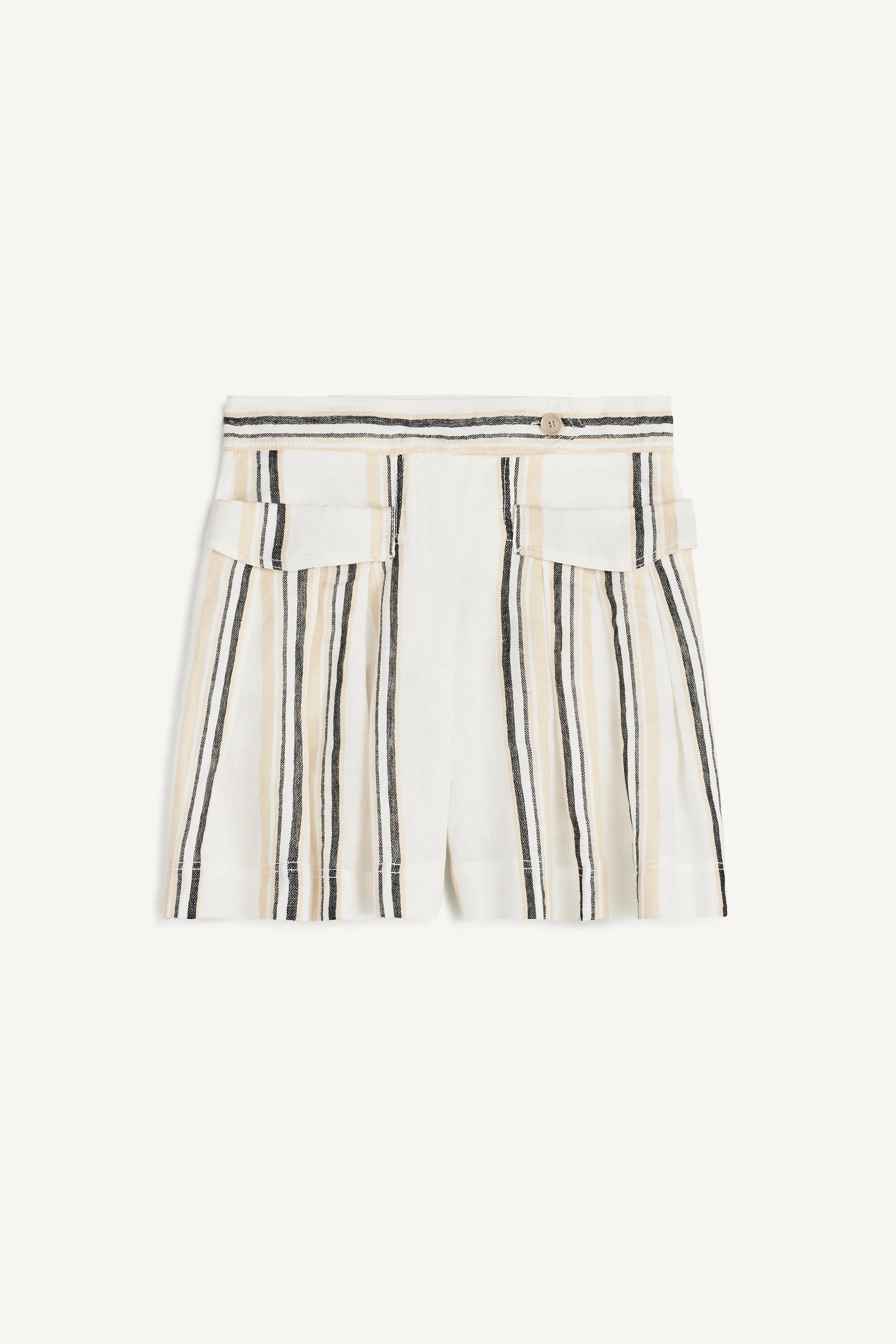 ZARA ストライプ ボクサーショートパンツ 9025/058 ZARA ストライプ ボクサーショートパンツ 9025/058 (ZARA/ルーム