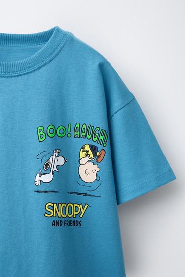 SNOOPY PEANUTS™ T-SHIRT - Light blue by Zara - Image 2