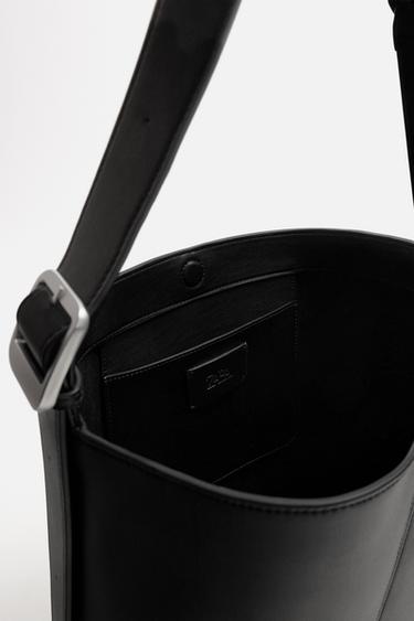 SAC SHOPPER LISSE - Noir de Zara - Image 5
