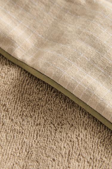 PET TOWEL WITH PIPING - Beige by Zara - Image 3