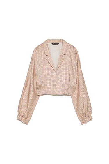 GEOMETRIC PRINT SHIRT