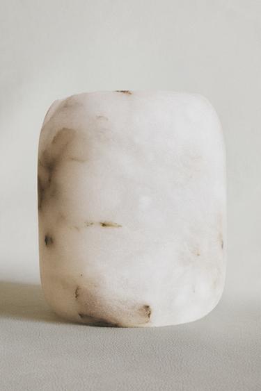 ALABASTER TEALIGHT HOLDER - White by Zara - Image 4