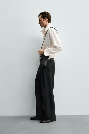 RELAXED FIT FLOWING SHIRT - Oyster-white by Zara - Image 3