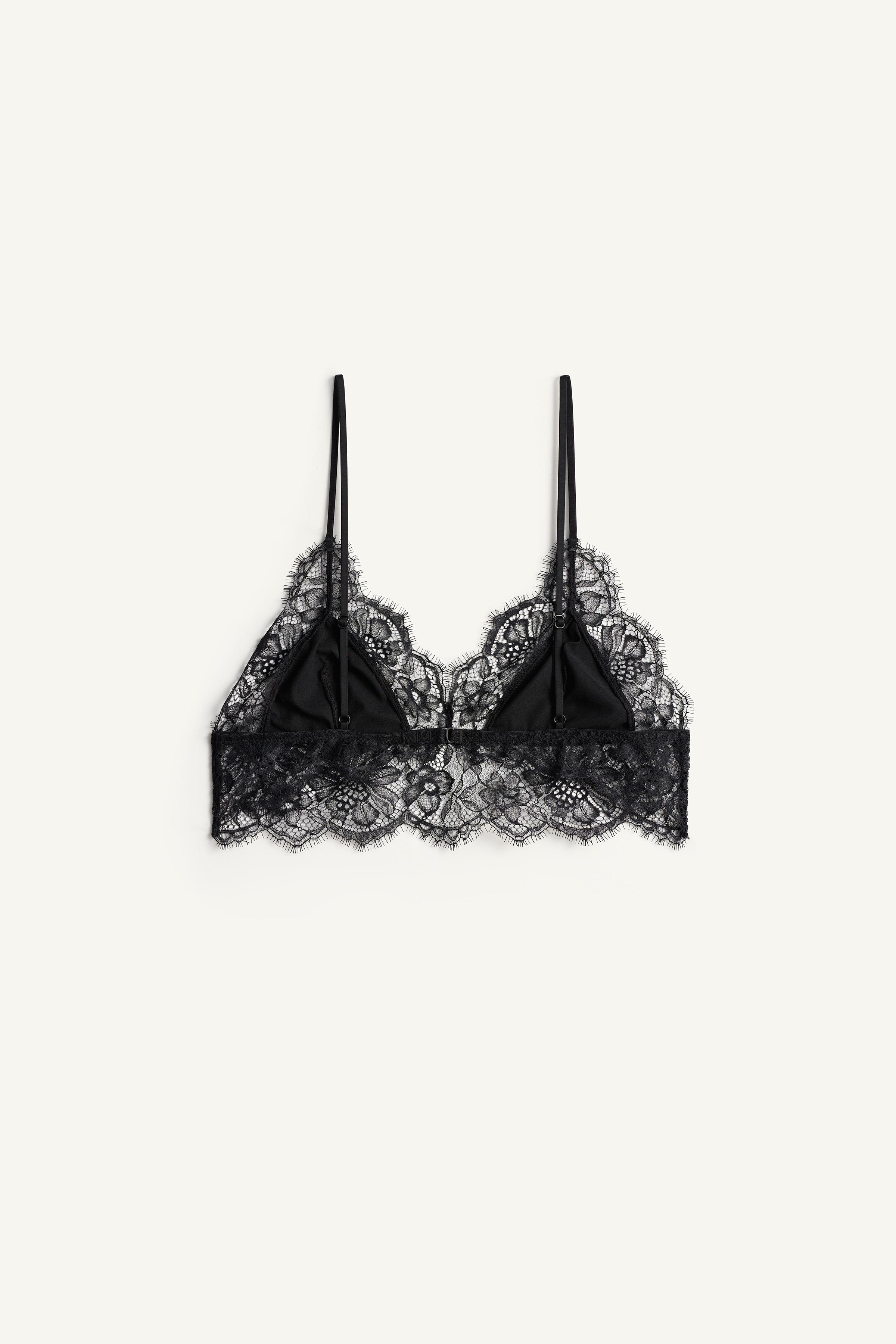 LIMITED EDITION COMBINED LACE TRIANGLE BRA