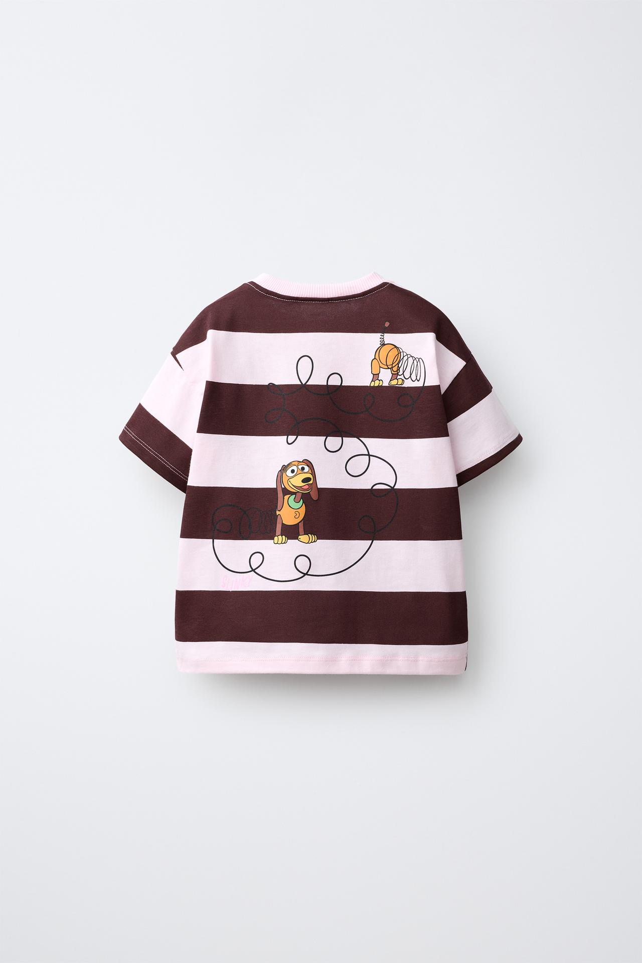 TOY STORY © DISNEY PIXAR STRIPED PATCH T-SHIRT — striped