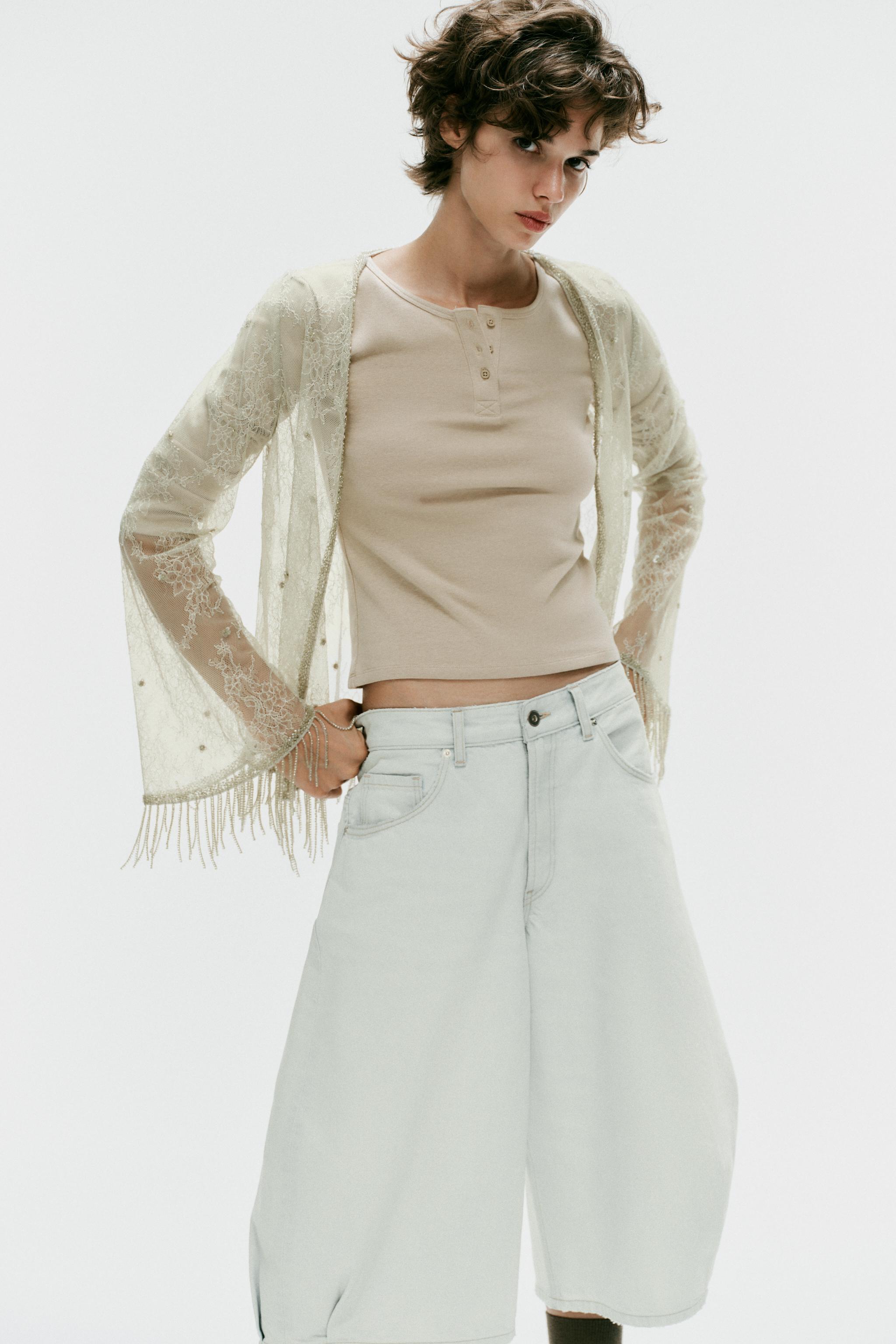 BEADED LACE JACKET