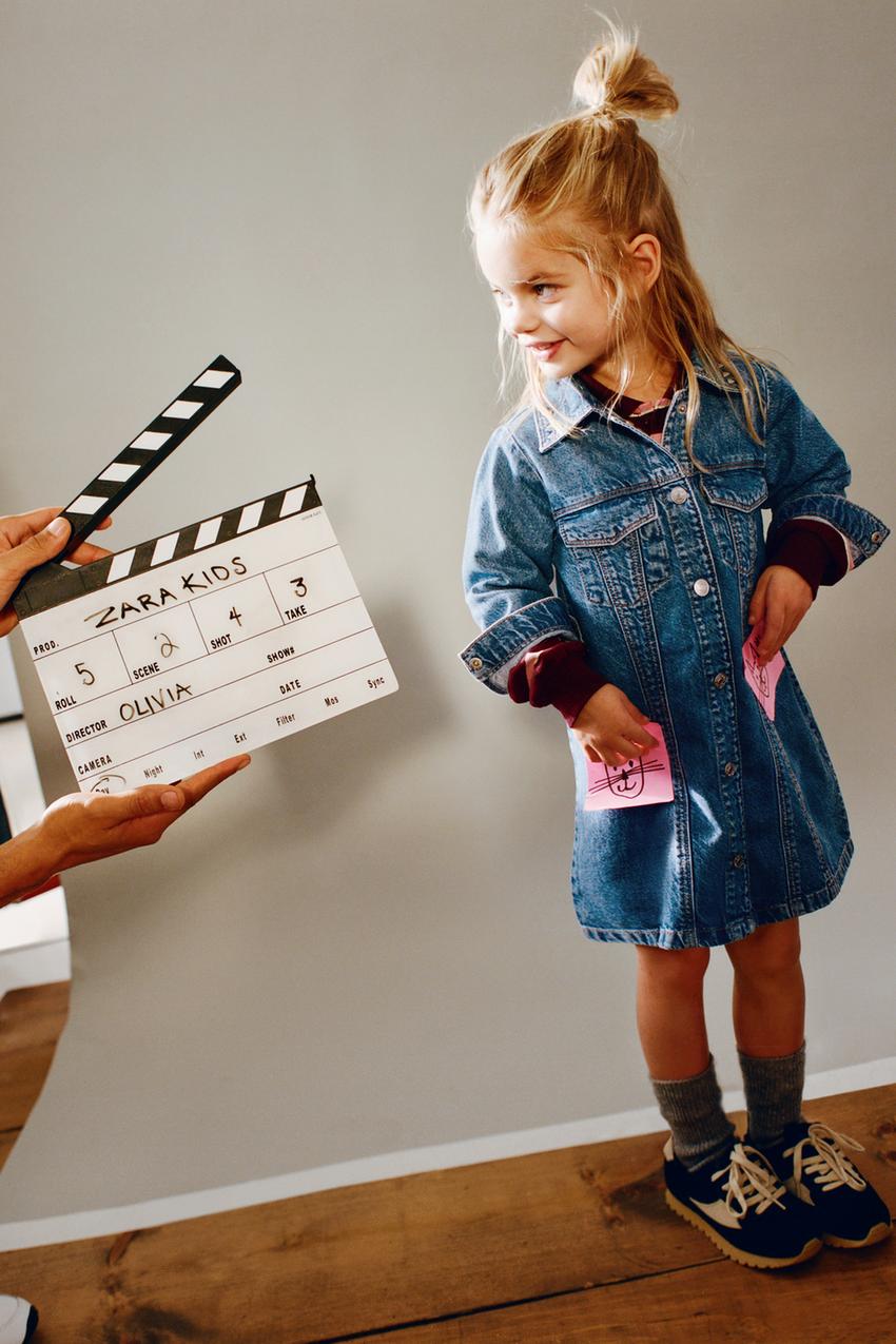HEART DENIM DRESS