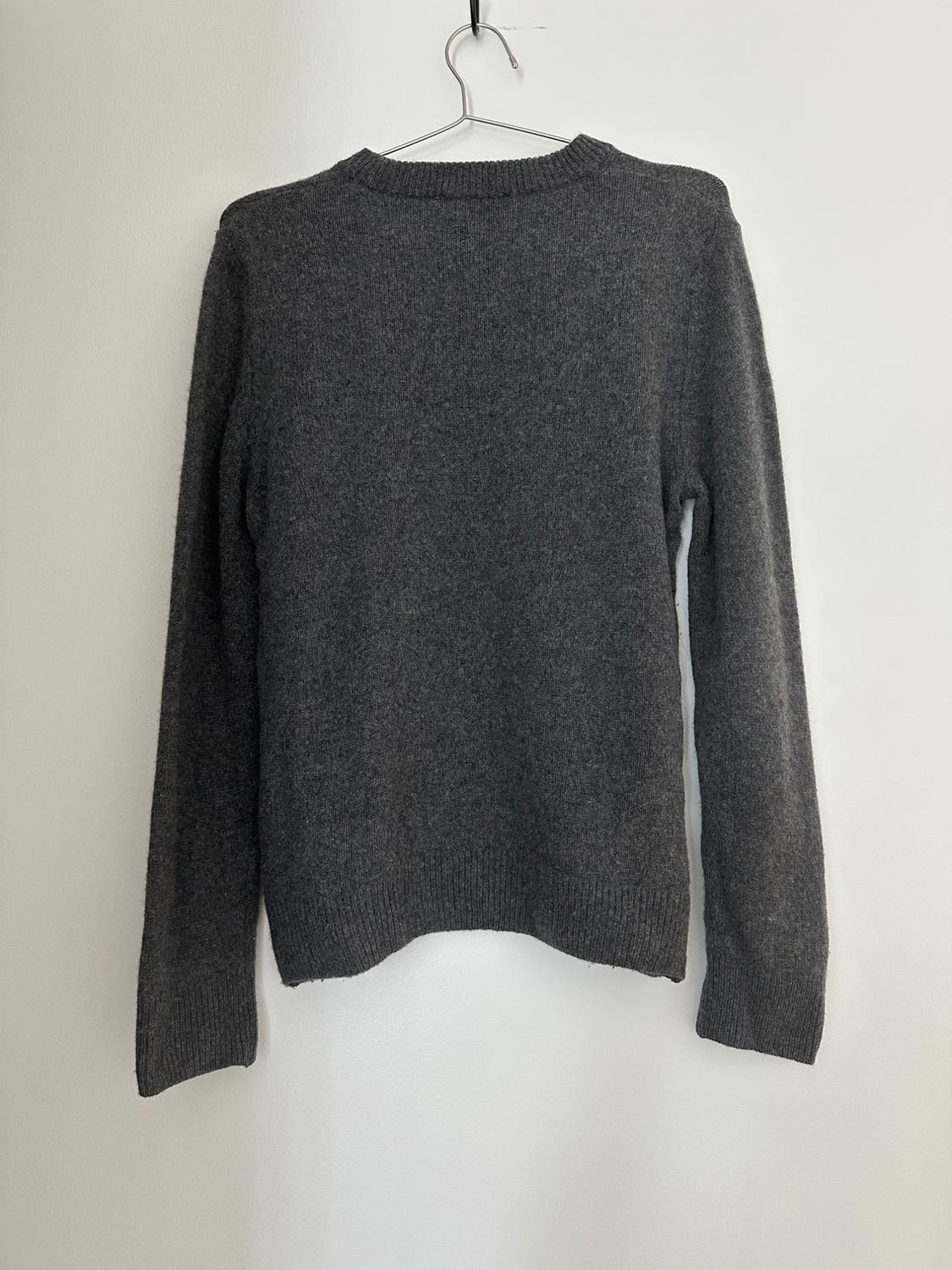 CASHMERE AND WOOL BLEND KNIT SWEATER - Image 2
