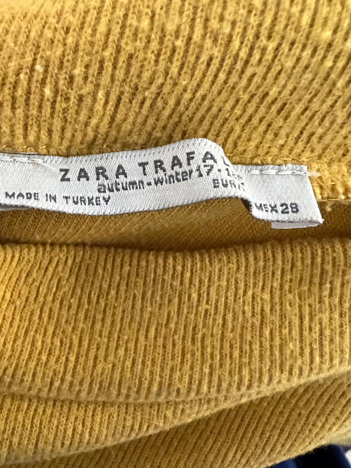 MUSTARD SHORT SLEEVE TOP - Image 3