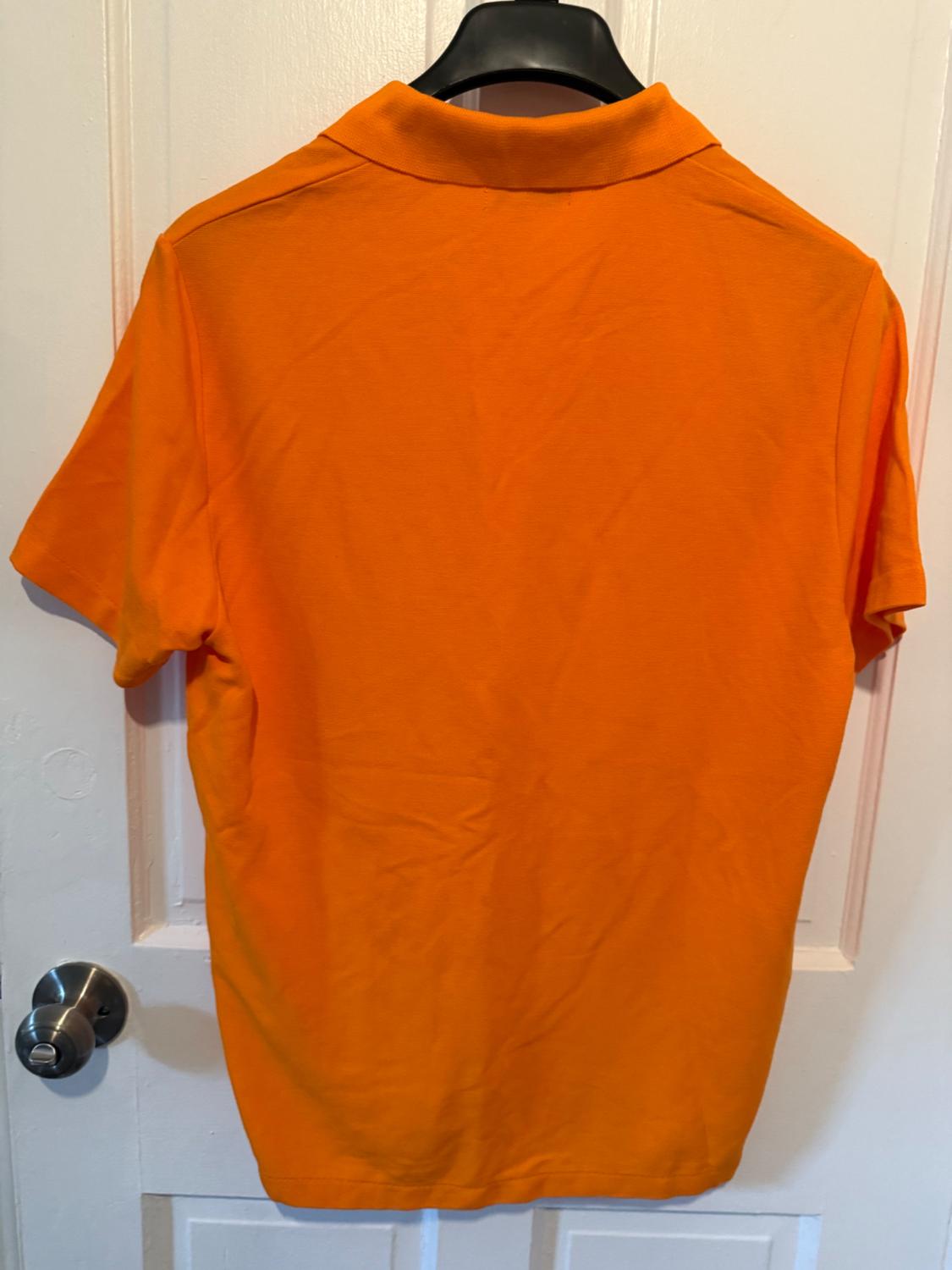 MAN ORANGE POLO SHIRT - Image 2