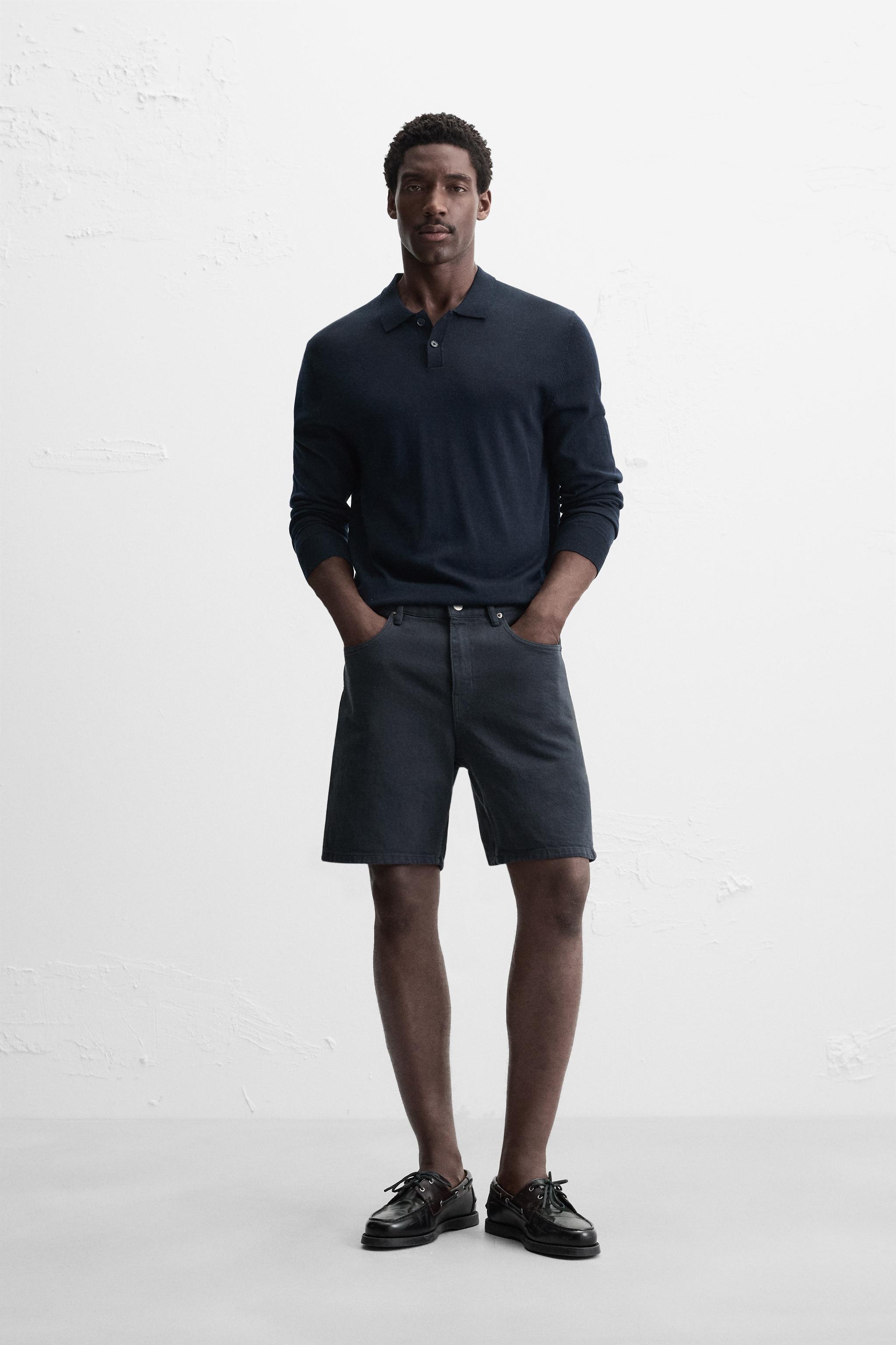 BERMUDA EN DENIM REGULAR FIT