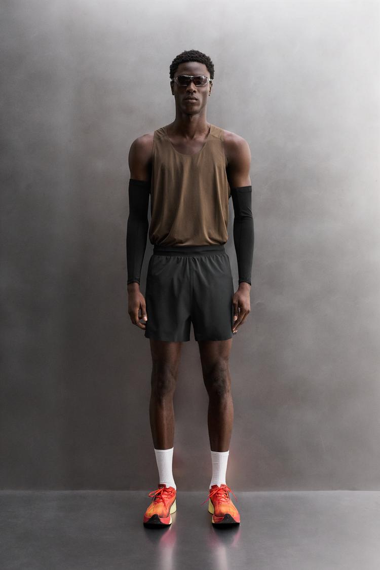 ZARA 5" COLOUR BLOCK RUNNING SHORTS