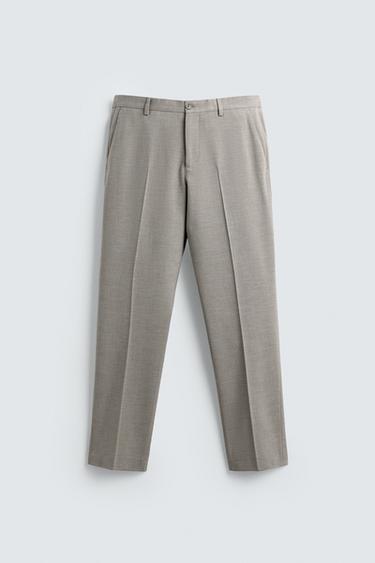 PANTALÓN TRAJE ESTRUCTURA - Piedra de Zara