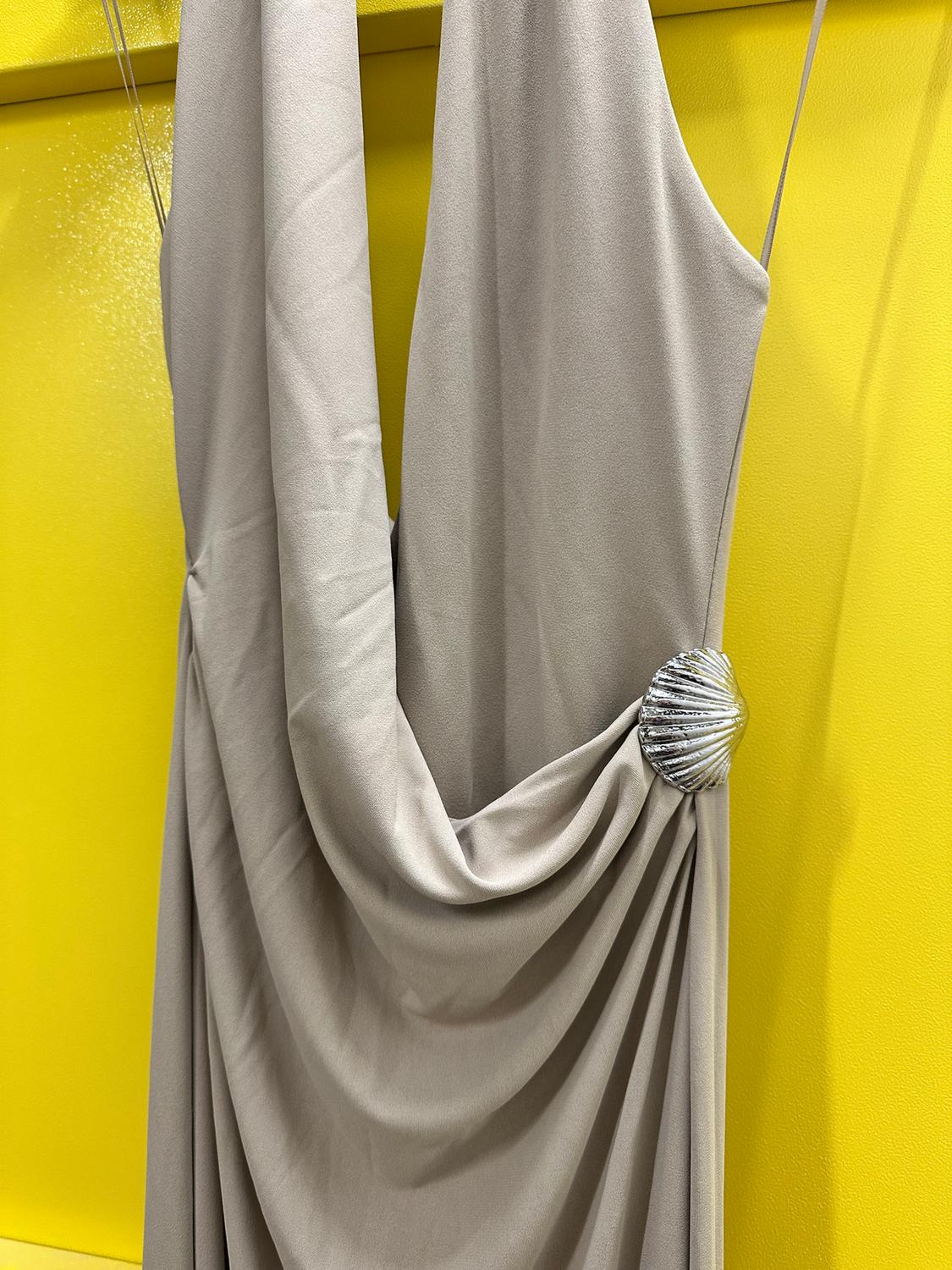 SEASHELL HALTER DRESS - Image 4