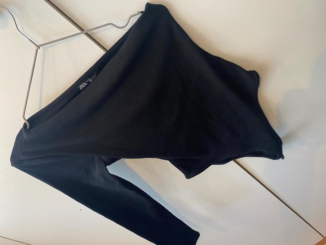 ASYMMETRIC LONG SLEEVE BODYSUIT - Image 3