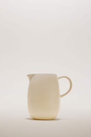 PLAIN STONEWARE MILK JUG - Cream by Zara - Image 5