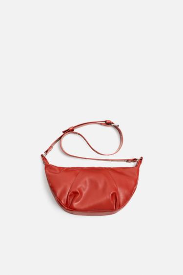 SAC BANDOULIÈRE OVALE - Rouge de Zara - Image 2