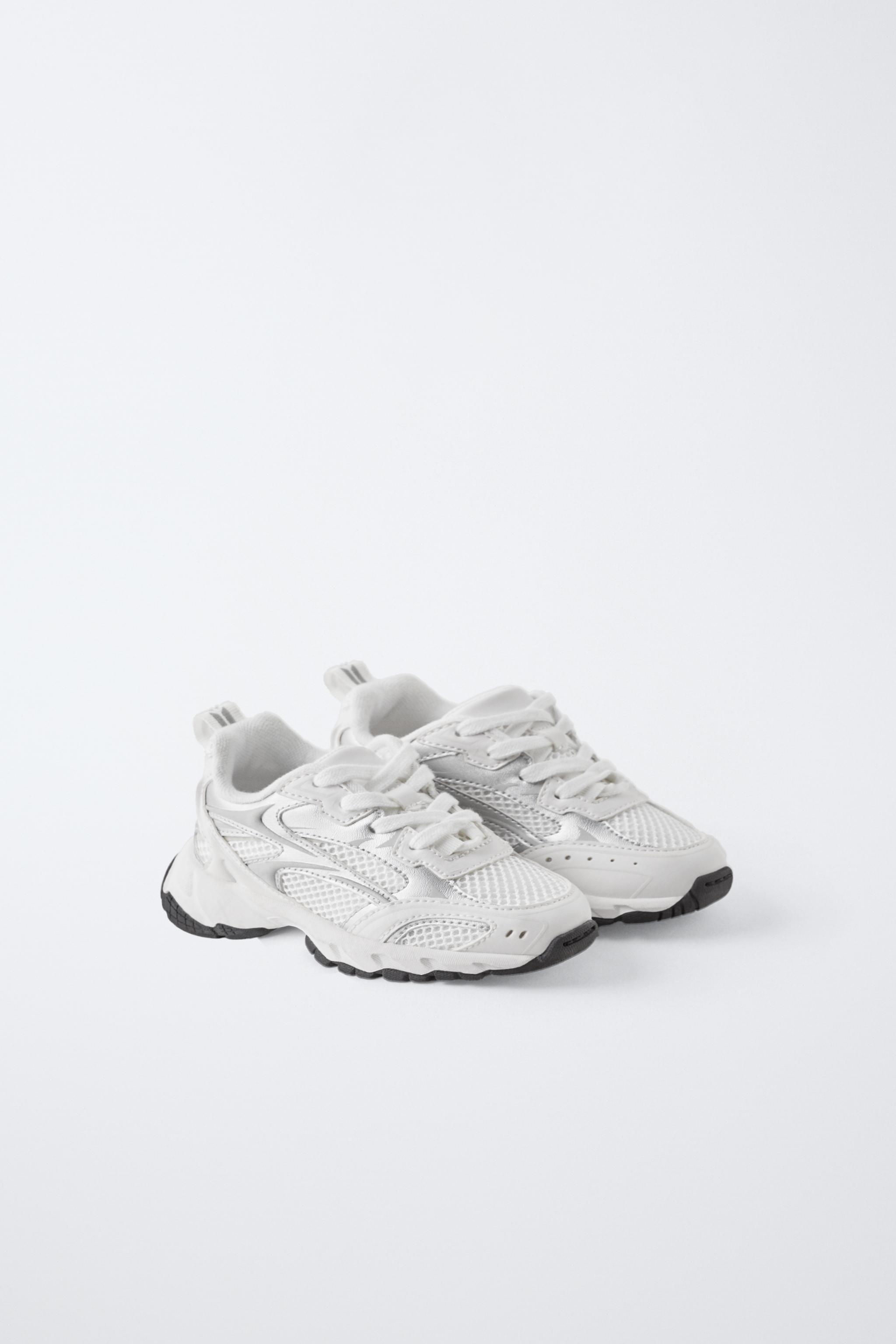 しろs MESH SNEAKERS - White | ZARA United States