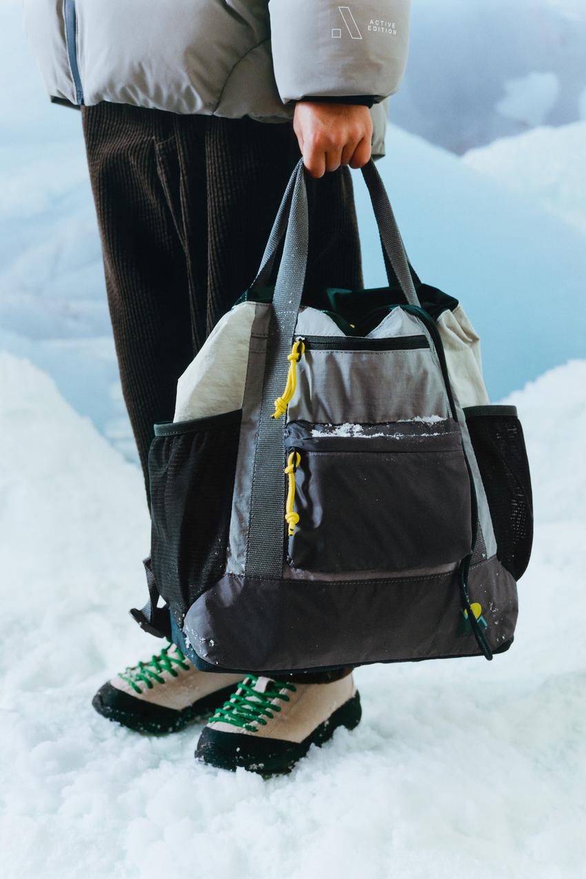 SNOW BUCKET BACKPACK - Gray | ZARA United States display picture 3