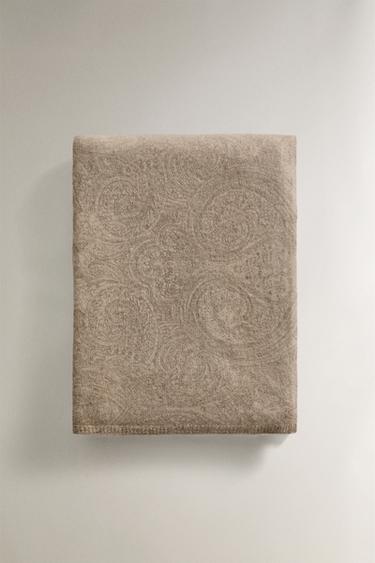 COUVERTURE CACHEMIRE - Beige de Zara - Image 3