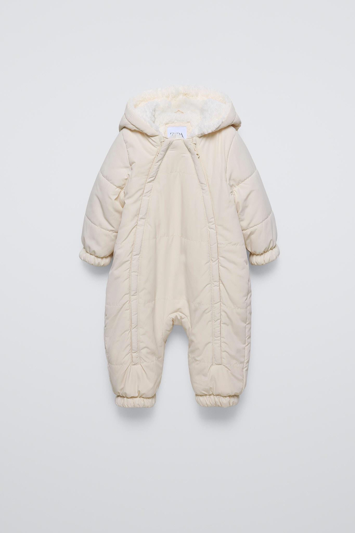 New Zara Quilted hot Fleece Coveralls