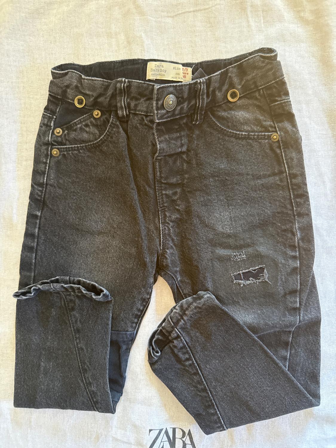 BABY BLACK SKINNY JEANS - Image 3