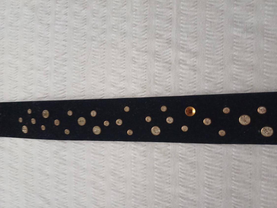 BEJEWELLED VELVET BELT - Image 5