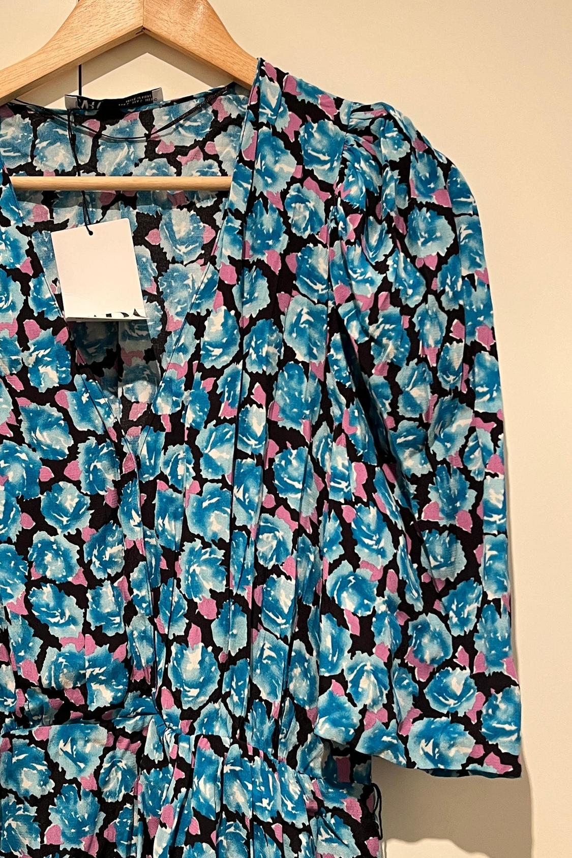 VOLUMINOUS PRINTED DRESS - Image 2