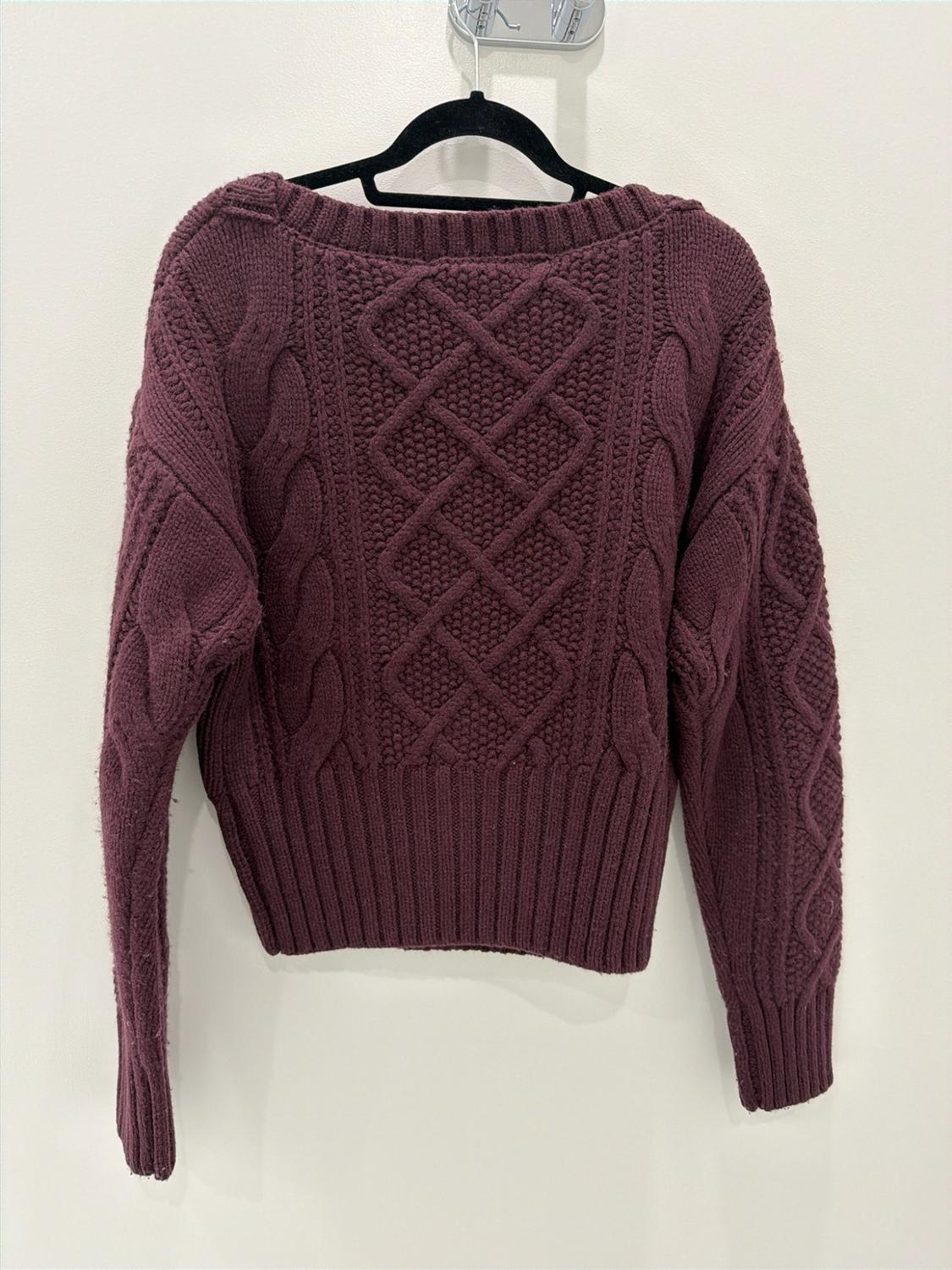 100% WOOL KNIT SWEATER - Image 2